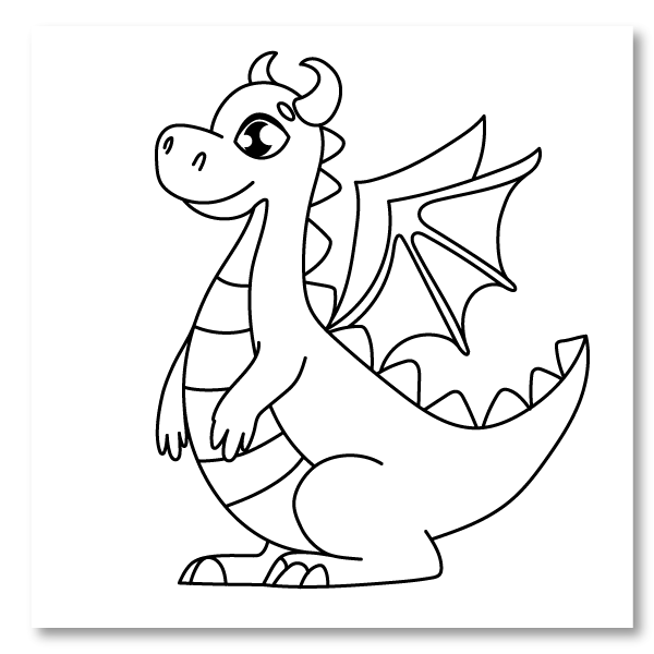 Dragon Coloring Pages - Coloring Home Club